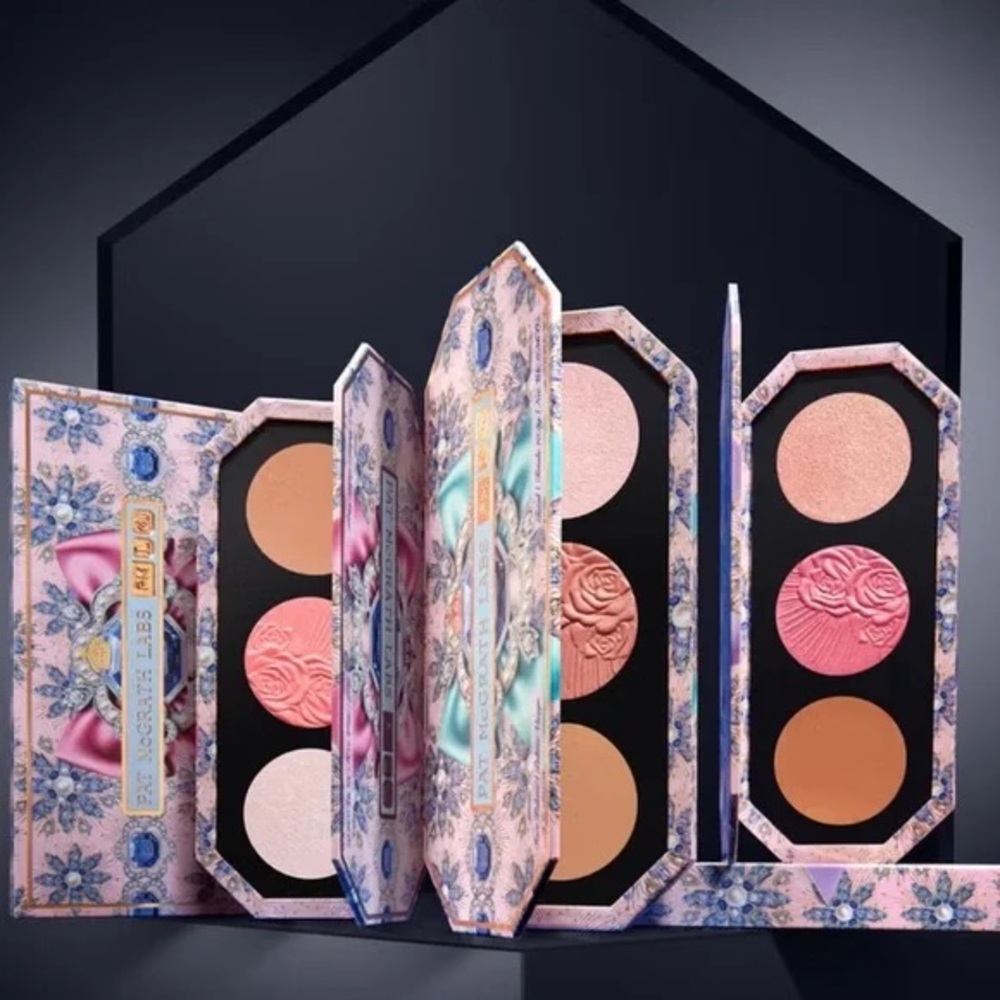 PAT McGrath Limited Edition ⚪️ Nirvana In Bloom ⚪️ Blush+Bronze+Glow Trio ⚪️NWT
